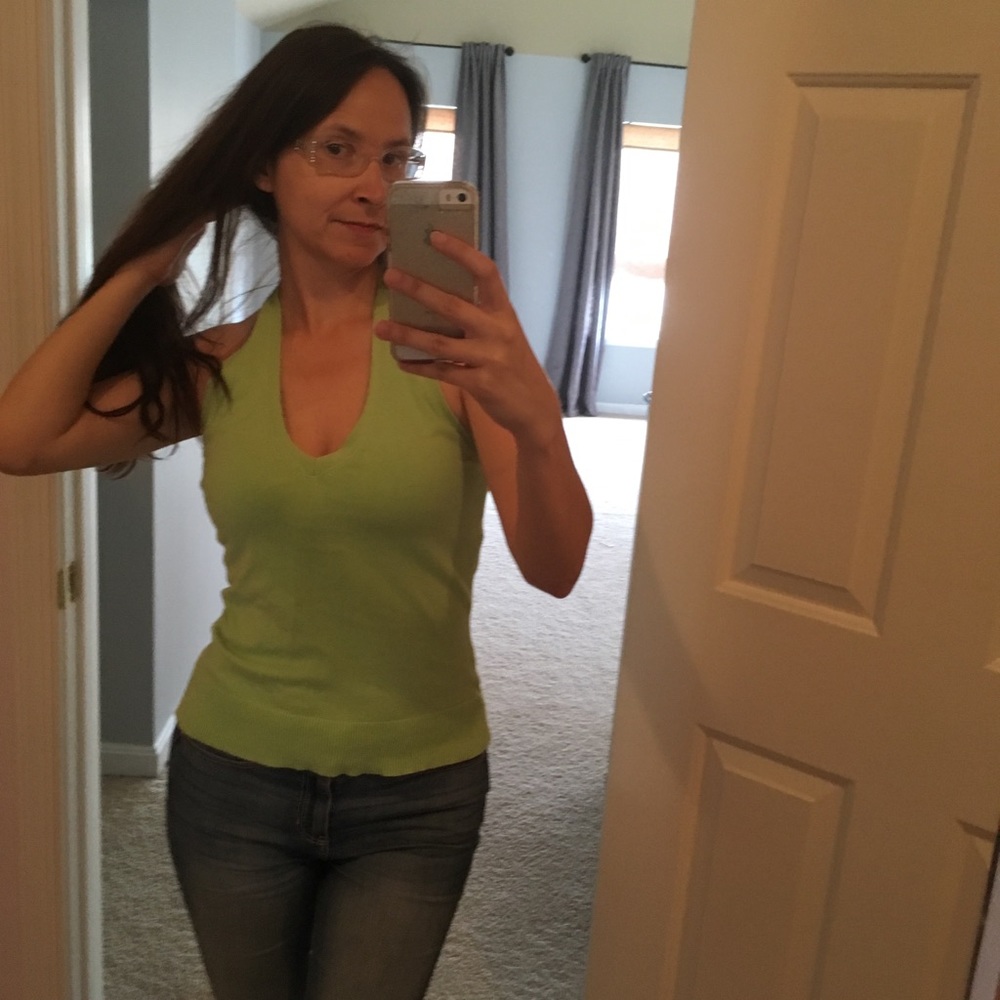 Green halter